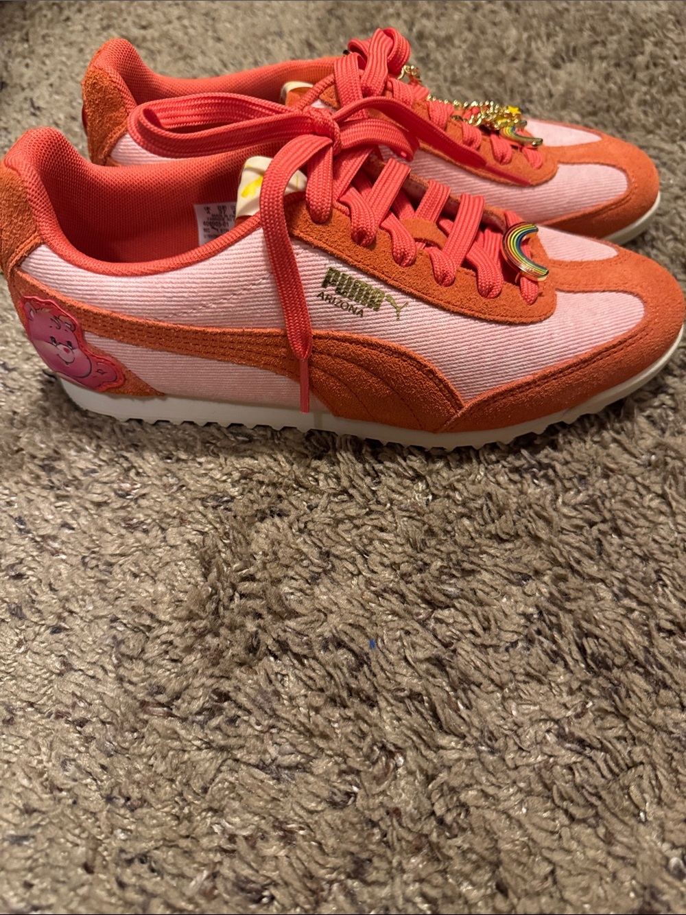 Puma limited edition Arizona care bear Elmo sneakers